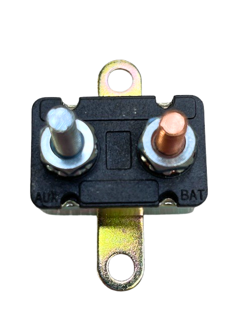 30-Amp or 50-Amp 12 Volt Automatic Reset Circuit Breaker