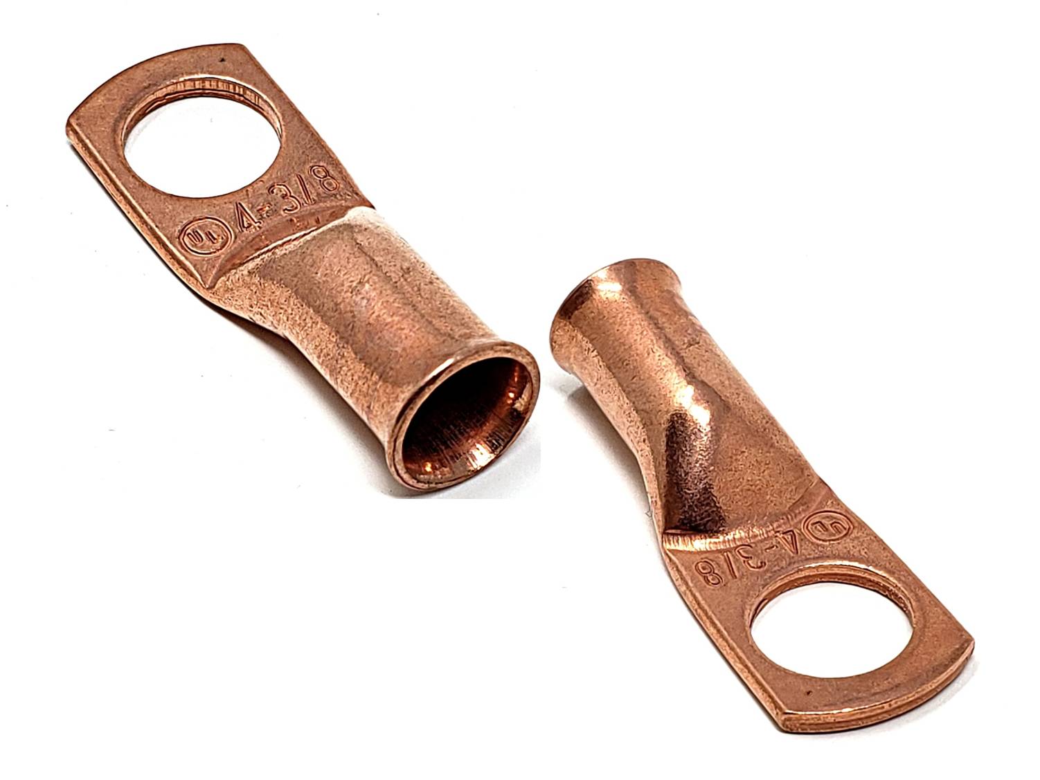 Battery Cable Ends, Lugs, Ring Terminals, Connectors, Tin Plated Pure Copper