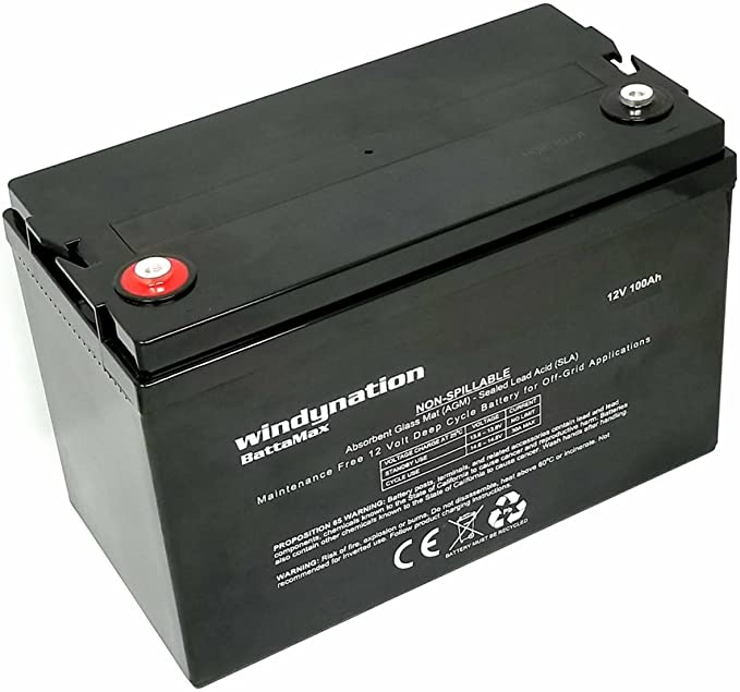 100ah agm deals deep cycle battery